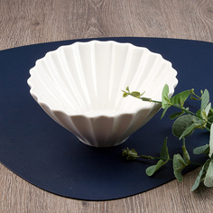 Салатник Nouvelle Маршмеллоу 17.5х17.5х8 см, 850 мл, фарфор