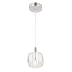 Люстра Crystal Lux BOX SP1 CHROME/TRANSPARENT