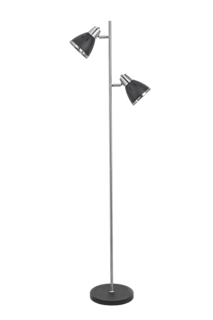 Напольный светильник с двумя лампами Ultra LIGHT MT2019 Черный