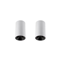 Светильник Jazzway 5031340 PDL-R 14080 GU10 WH/BL 230V IP20 в упаковке 2 шт