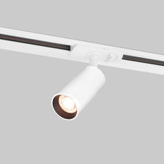 Трековый однофазный LED светильник Elektrostandard Diffe 85166/01 белый/черный 15W 4200K