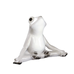 Фигура "Лягушка" серый камень, 28см Хорошие сувениры