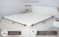 Наматрасник SELENA Crinkle line Volante 90х200х30 см