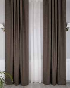 Штора 100% блэкаут 300х245 Массимо Бурбон Evrika Home