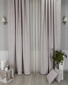 Штора 100% блэкаут 130х305 Массимо Шейк Evrika Home