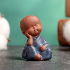 Фигурка "Маленький Будда в раздумьях" 4,5х3,5см No Brand