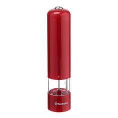 Мельница электрическая Sakura SA-6640R, подсветка, красная No Brand