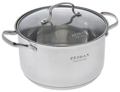 Кастрюля со стеклянной крышкой Zeidan Z-50243 3,0л 18см