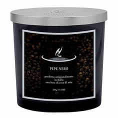 Свеча ароматическая в стакане Hypno Casa Черный перец 350 г