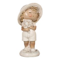 Фигурка Dekor pap Девочка полирезин 8 x 16,5 x 8,5 см Master House