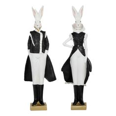 Фигурка Dekor pap Заяц полирезин 14 x 10 х 44 см в ассортименте (дизайн по наличию) Master House