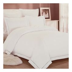 Пододеяльник Wonne Traum Annet white 150 x 210 см хлопок белый