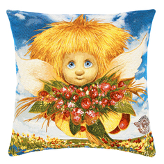 Наволочка гобеленовая Ангел обаяния 30*30 ANG-566 113-502950 Artangels