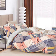 Комплект постельного белья Alleri Сатин Creative, СК-180, ЕВРО MAX