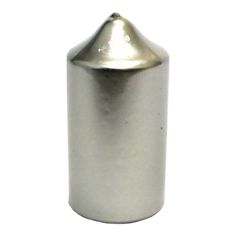 Свеча декоративная Антей-Кэндл Бочонок 5x10 см серебро