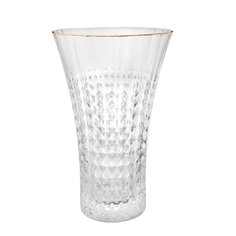 Ваза для цветов Lady Diamond Eclat голд 27 см Eclat