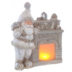 Фигурка декоративная Flando Камин с подсветкой 755167
