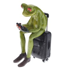 Фигурка декоративная Flando Лягушка 799667