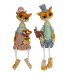 Фигурка декоративная Flando Кот набор из 2-х шт. 789210