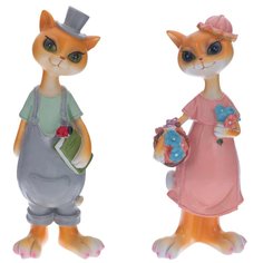 Фигурка декоративная Flando Кот набор из 2-х шт 789209