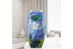 Ваза Elan Gallery Прогулка, 1,5 л 11х11х21 см, квадратная