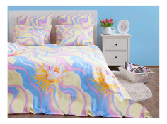 Комплект постельного белья Хлопковый Край цветочные сны двуспальный