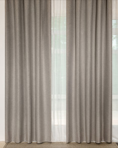 Штора 100% блэкаут 240x280 Массимо льняной Evrika Home