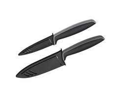 Набор кухонных ножей WMF Touch, универсальный и шеф-нож, черный