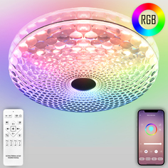 Люстра Natali Kovaltseva RGB 60W LED LAMPS 81071 Управление с пульта ДУ