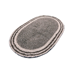 Коврик Аквалиния овальный, коричневый, 50х80см, Pr-13