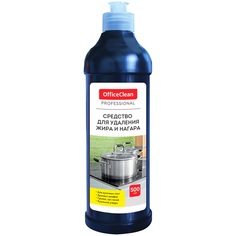 Чистящее средство для кухни OfficeClean Professional Антижир гель 500мл 12шт