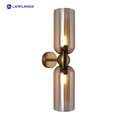 Бра Lamplandia L1640 Ramos Brass, E14х2 макс 40Вт бронза