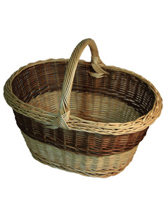 Корзина грибная Балтийская лоза, овальная арт. 204/1
