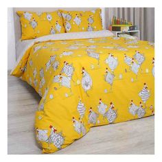 Комплект постельного белья Mona Liza Kids Nyx Куры-футболистки полутораспальный ранфорс