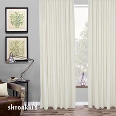 Шторы shtorkki интерьерные бархат Ivory 600х2648 см