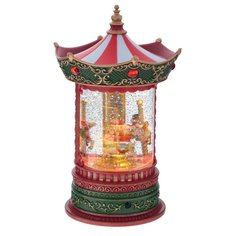Фигурка декоративная в стекл.шаре "Карусель",Flando 796167