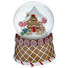 Фигурка декоративная Flando в стекл. Шаре с подсветкой, 794152