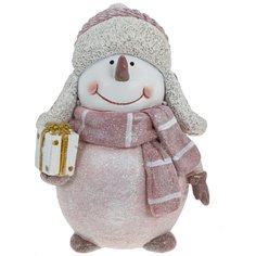 Фигурка декоративная Flando Снеговик 791851