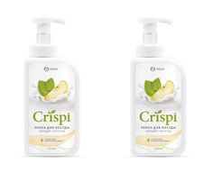 Пенка для мытья посуды Grass груша и экстракт базилика Crispi, 550мл, 2шт
