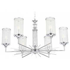 Подвесная люстра GLORIA SP6 CHROME Crystal lux