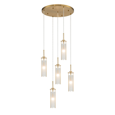 Люстра Indigo Torcia 11038/5PL Brass V000417
