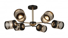 Потолочная люстра Imex MD.3592-6-S-BK+FGD