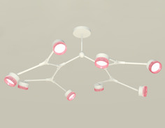 Потолочная люстра на штанге Ambrella TRADITIONAL XB9059200