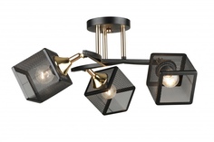 Потолочная люстра Imex MD.5708-3-S-BK+FGD