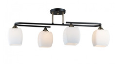 Потолочная люстра Imex MD.5485-4-S-BK+FGD