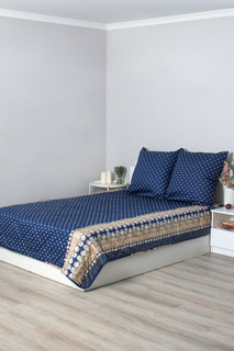 Комплект постельного белья с одеялом SELENA евро, поплин, наволочка 70х70