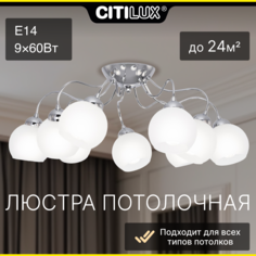 Люстра потолочная Citilux Лучиана CL148145