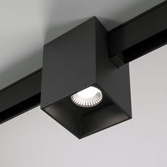 Трековый магнитный светильник Elektrostandard Slim Magnetic 12W 4200K Solo 85055/01 чёрный