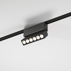 Трековый поворотный светильник Elektrostandard Flat Magnetic Insight 85090/01 черный 6 Вт