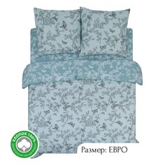 Постельное белье евро из бязи АРТПОСТЕЛЬ Бонсай арт. 514